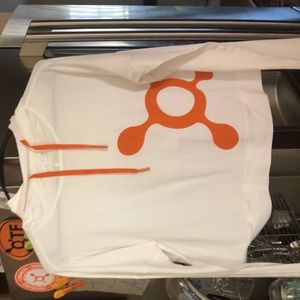Long sleeve crop Orangetheory Fitness sweater